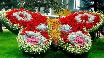 Многоярусная клумба для дачи и огорода своими руками: фото клумб для цветов  и клубники