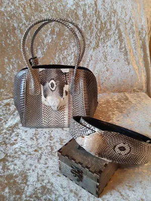 Женская бежевая сумка 1955 horsebit small из кожи питона GUCCI купить в  интернет-магазине ЦУМ, арт. 602204 EZ60G