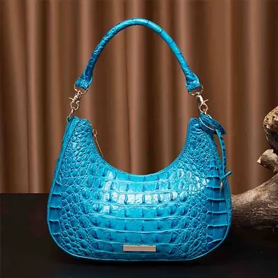 Роскошная сумка из крокодиловой кожи для женщин, женские сумки и кошельки  из высококачественной искусственной кожи, Наплечные сумки на плечо, новинка  2022 | AliExpress