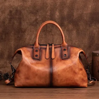 Кожаная сумка – шоппер. Из натуральной кожи Crazy Horse |