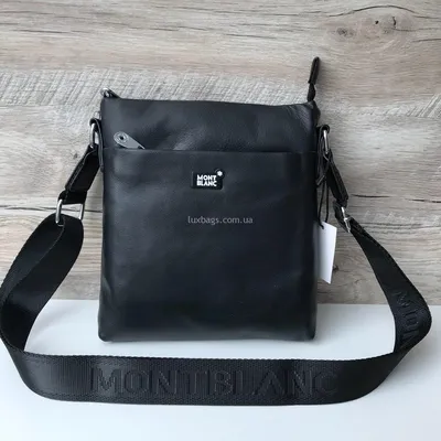 Кроссбоди из натуральной кожи, стильная черная кожаная сумка №726271 -  купить в Украине на Crafta.ua