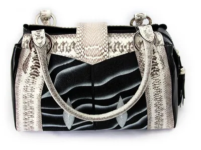 Сумка Mini Love Bag Click PINKO Galleria из ламинированной змеиной кожи с  точечным микроузором PINKO → Купить онлайн