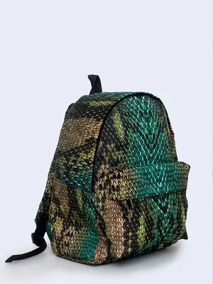 Модная женская сумка из змеиной кожи LUNA - кожа морской змеи в подарок  женщине на день рождения