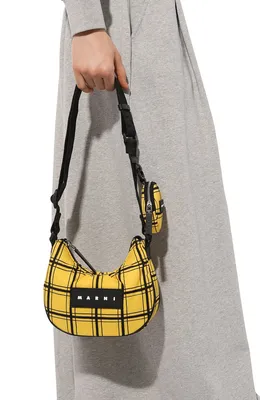Женская желтая сумка MARNI купить в интернет-магазине ЦУМ, арт.  SBMP0147U0/P6262