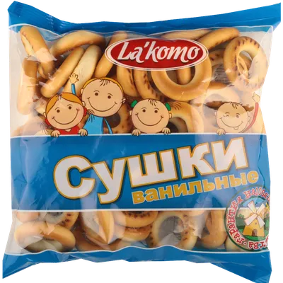 Сушки «La'komo» ваниль, 200 г купить в Минске: недорого в интернет-магазине  Едоставка