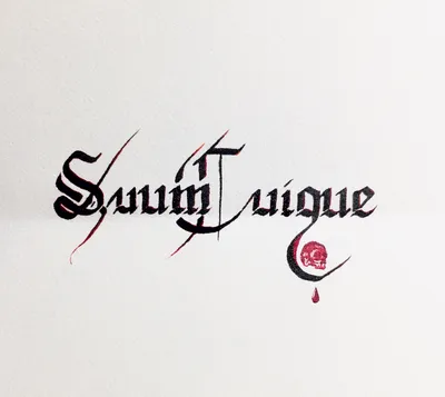 Suum Cuique ♠️  #ekbtattoo#calligraphy#lettering#blackletter#fraktur#parallelpen#chicano#calligraphymasters#calligraffiti#handstyle#masteroflettering#TheCalligra…