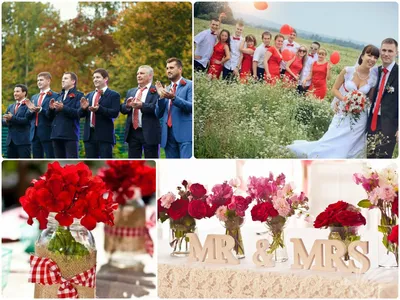 Жаркое солнце Сицилии: яркая свадьба в красном цвете - Weddywood