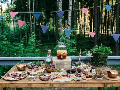 Свадьба в лесу: идеи празднования.
