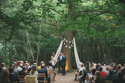 Свадьба в лесу: красота природы на вашей стороне