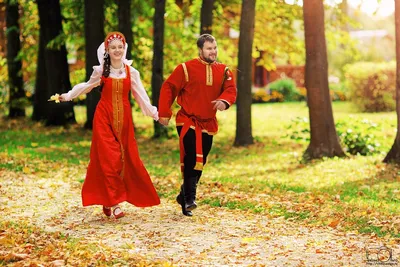 Свадьба в русском стиле - Дом Русской Одежды