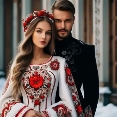 Приглашение на свадьбу в русском стиле