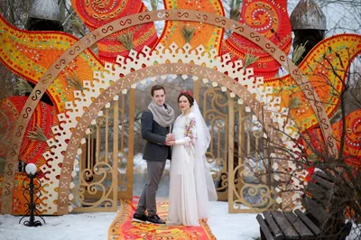 Свадьба на Руси꧂пышные шелковые …» — создано в Шедевруме