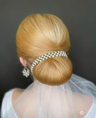 Свадебные прически: собранные волосы - Визажист в Москве на дом - Свадебный  макияж в Москве