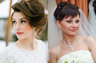 Свадебные прически на короткие волосы, фото. Студия красоты г. Ялты -  yaltastudio.ru