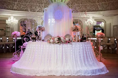 Оформление банкетного зала на свадьбу: советы и варианты декора