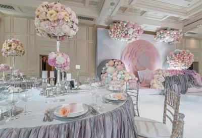 Как оформить свадебный зала цветами-8 идей для вашей свадьбы