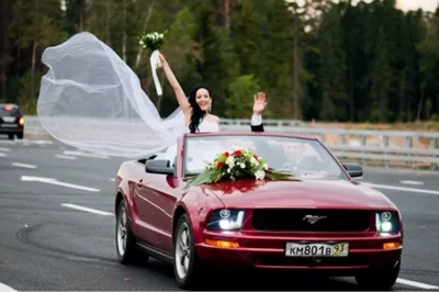 Свадебные в кабриолете (34 фото) - красивые картинки и HD фото