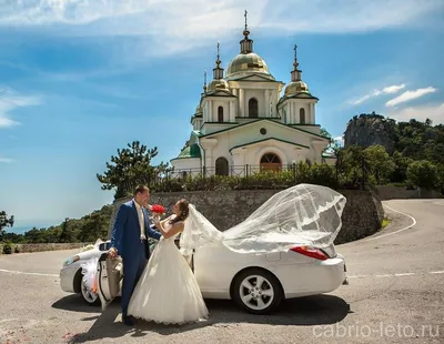 Фотосессия с кабриолет Cadillac - Свадебный и семейный фотограф Татьяна  Шмелева