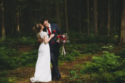 свадебная фотосессия в лесу, свадебная фотосессия, свадьба, свадебная  фотосъемка, свадебный - The-wedding.ru