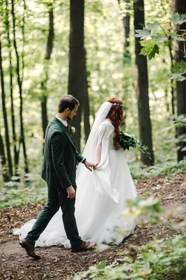 bride, свадебная фотосессия в лесу летом идеи, фотосессия невесты весной в  лесу, свадебная фотосессия прогулка по лесу, свадебные фотографии, свадьба  свадьба - The-wedding.ru