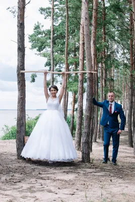 Свадебная фотосессия в лесу Киевской области - Фото Женя Лайт