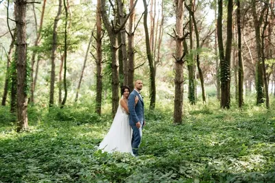 Фото: Свадебная love-story в зачарованном лесу (23)