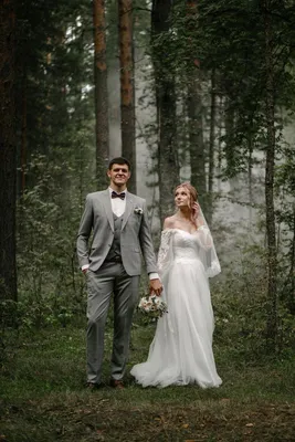 Свадебная фотосессия в лесу | Свадебные моменты, Фотосессия
