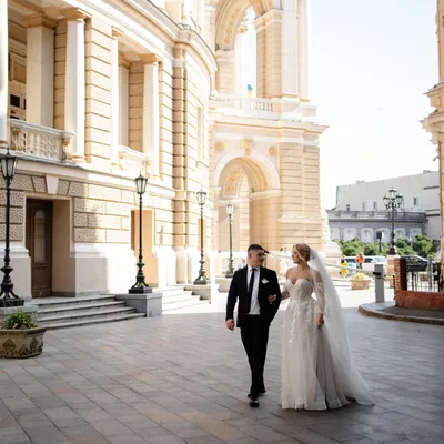 Cвадебный букет невесты, Одесса - заказать в Love Story