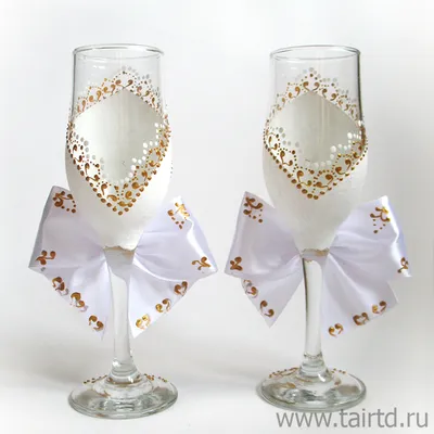 Купить свадебные бокалы «Прованс» с доставкой по Екатеринбургу -  интернет-магазин «Funburg.ru»