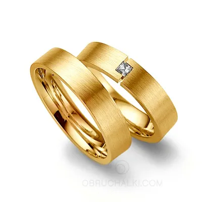 Обручальные кольца из белого золота с чернением на заказ