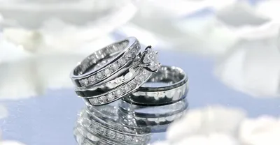 Обручальные кольца 925 пробы венчальные кольца парные обручальные как  золото 585 пробы с алмазной гранью шинка 5 мм - купить с доставкой по  выгодным ценам в интернет-магазине OZON (761757878)