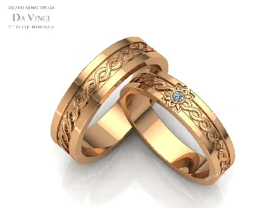 Кольца обручальные белое золото Е-302-B 💍 купить по цене 38407 руб. в  Москве