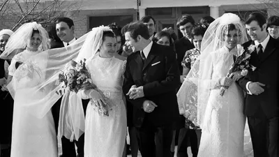 Свадебные платья в стиле 70-х годов