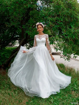 Атласное свадебное платье Бриджит купить в Москве - свадебный салон Etna  Bride Б
