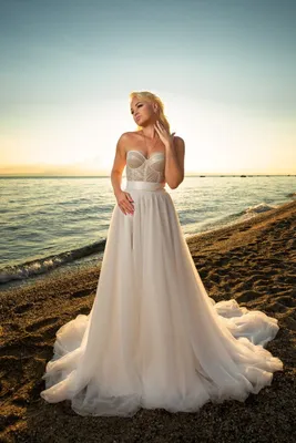 Свадебные платья ампир свадьба на море - купить в Москве в салоне Дом Весты