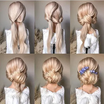 Идеи причёсок_ Hairstyles ideas | Свадебные прически косы, Длинные свадебные  прически, Длинные волосы на выпускной