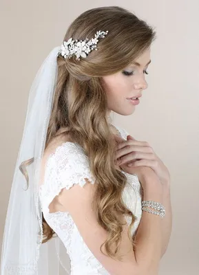 Картинки по запросу свадебные прически с фатой | Elegant wedding hair,  Wedding hairstyles with veil, Trendy wedding hairstyles