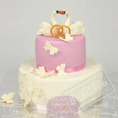 Вот еще один свадебный красавец с моими лебедями, теперь на этот раз от  @tort_lisapatrikeevna | Свадебные торты, Свадебный торт, Красивые торты