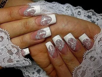 Свадебный маникюр: фото идеи для коротких и длинных ногтей - IVONA.UA
