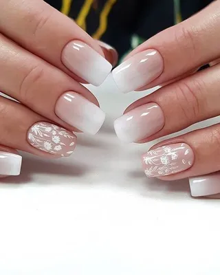 Красивый свадебный маникюр невесты 2020-2021 | Unghie gioiello, Motivi per  unghie in acrilico, Nail art con gel