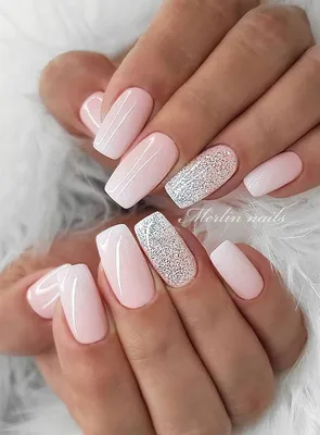 32 most beautiful bridal Wedding nails' design ideas for your big day -  Elegantweddinginvites.com Blog