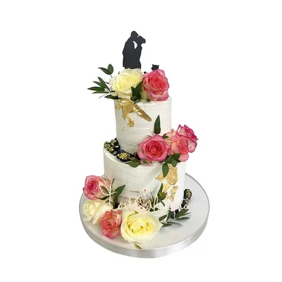 10 трендов в оформлении свадебного торта | WedLog - всё о свадьбах | Дзен