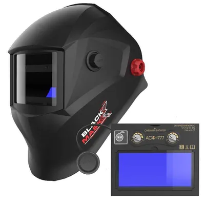 Сварочная маска с автоматическим светофильтром Tecmen ADF - 735S TM14  черная: купить в Москве, цена в каталоге «Рутектор»
