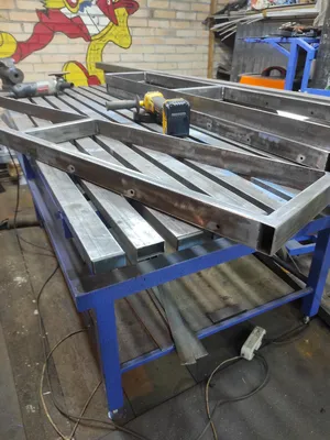 Сварочный стол из листового металла своими руками необходимые этапы для  изготовления.