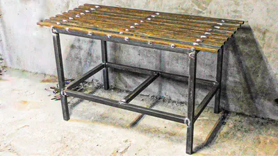 Монтажный сварочный стол с комплектом универсальных сборочных  приспособлений FrameBuilder-255