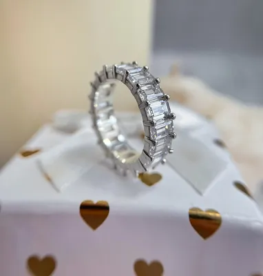 Кольцо серебряное с 5 камнями Swarovski - купить в Баку. Цена, обзор,  отзывы, продажа