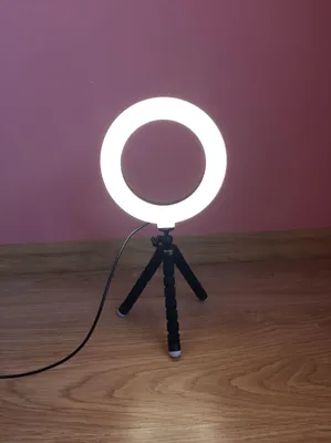 Набор Кольцевой свет (селфи кольцо) 16 см со штативом для блогеров LED  лампа (ID#1128700509), цена: 400 ₴, купить на Prom.ua