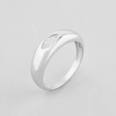 Помолвочное кольцо с круглым камнем Лунный свет Steel Evolution ks-1307-s