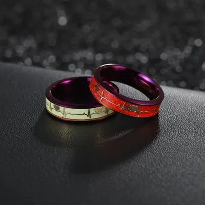Открытое светящееся кольцо на палец, светящееся в темноте, регулируемое  кольцо, светящееся кольцо со звездой для вечеринки – лучшие товары в  онлайн-магазине Джум Гик