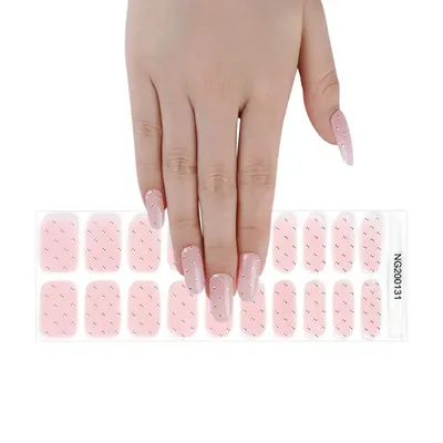 tanyaa_nails | корейский дизайн ногтей / маникюр с укреплением гелем и  битым стеклом / яркие блестящие ногти | Дзен